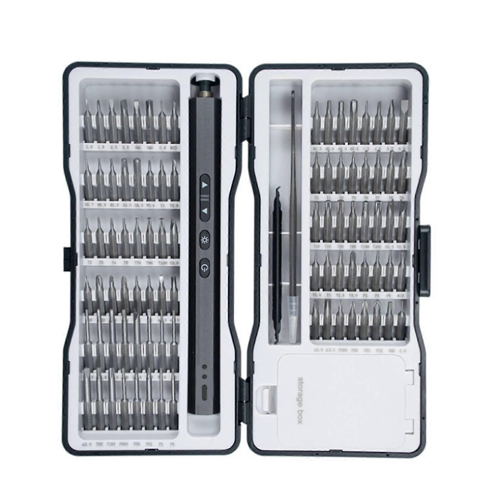 Electric Precision Screwdriver Set Compact for Electronics Repair, Technicians