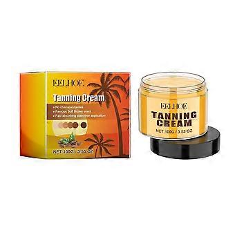 2pcs Self-Tanning Cream, natural comfortable bronze brown non-greasy moisturizing cream