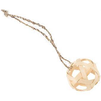 Rabbit Feeder Ball for Cage Hanging Feeding Eco Bamboo