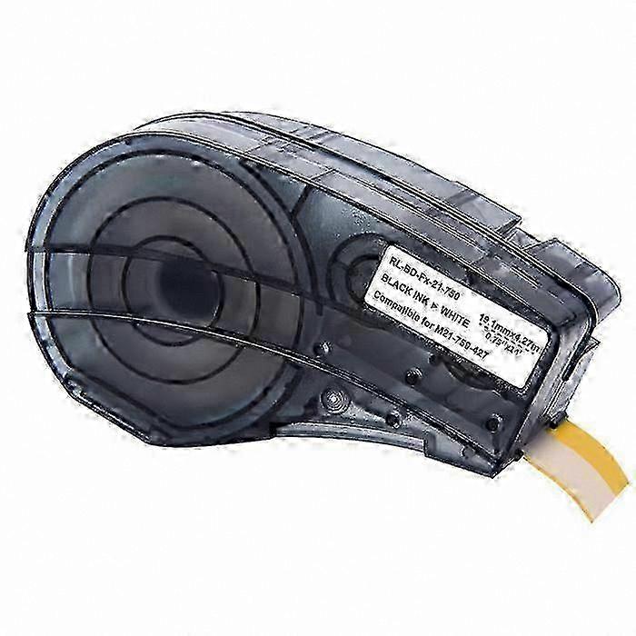 Compatible Vinyl Tape for Label Printers, 19.1mm x 4.27m, Durable and Versatile Solution