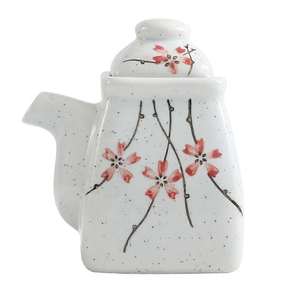 Condiment Jar Ceramic Oil Bottle for Cooking