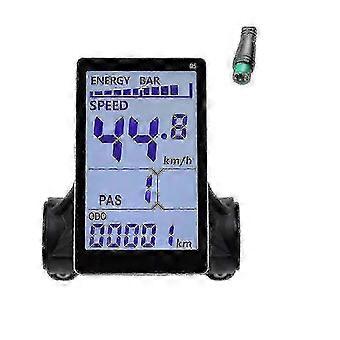 M5 ultradunne LCD-displaymeter voor elektrische fietsen - 24V-60V, waterdicht, 22,2-3