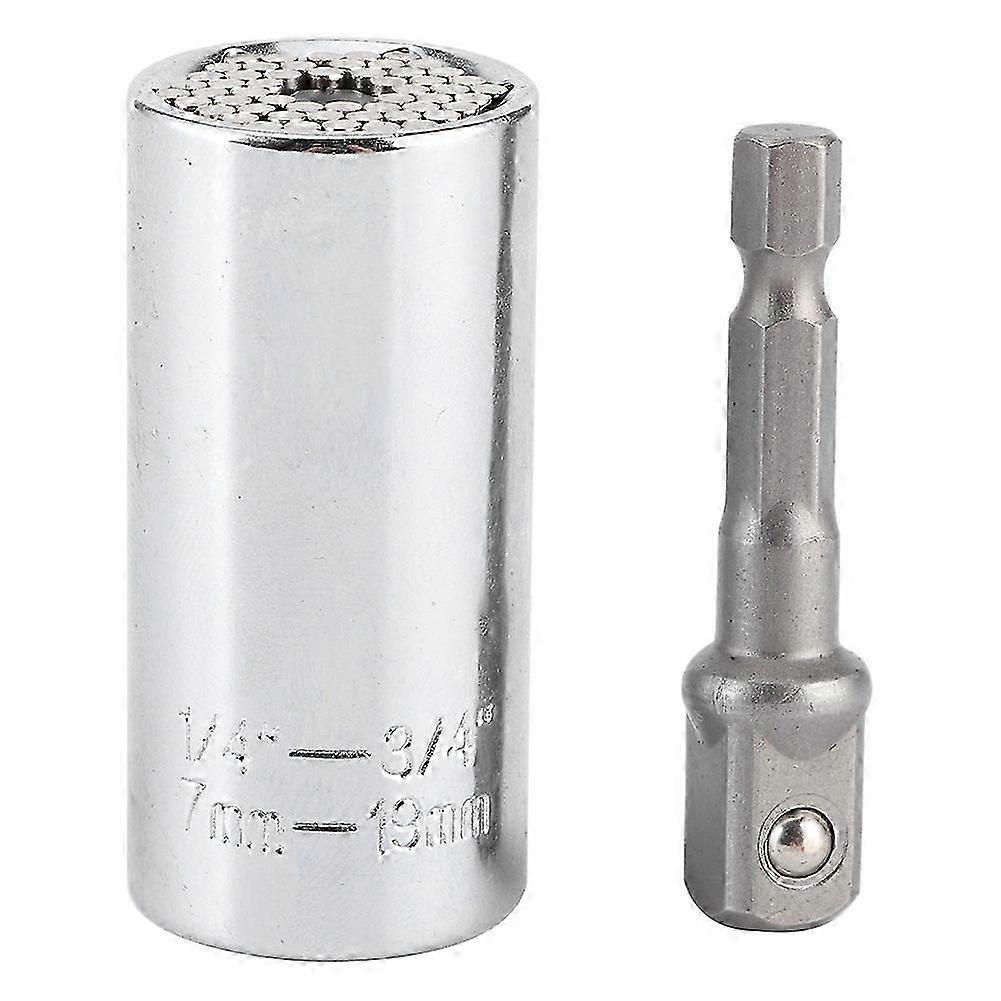 Multifunction wrench for drills 7-19mm universal socket 2pcs
