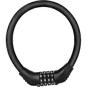 Portable Combination Bike Lock with Steel and Zinc Alloy Keypad, Easy to Carry to Secure Your Bike Outdoors