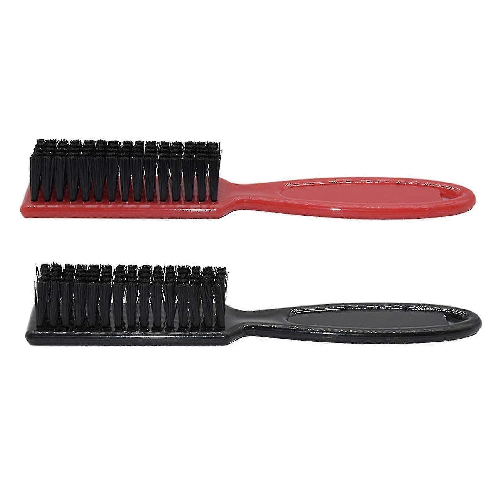2x Ergonomic Beard Fade Brush