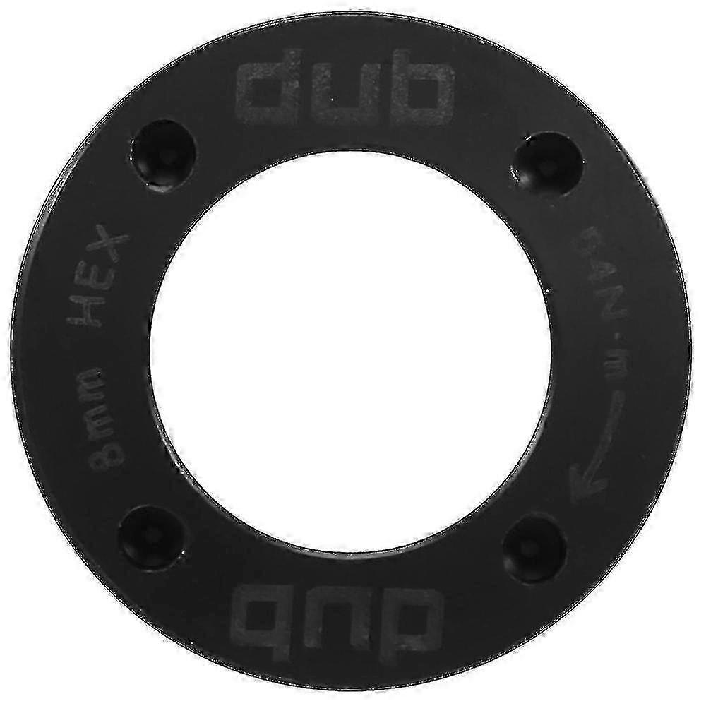 Black Aluminium DUB Crank Bolt Kit