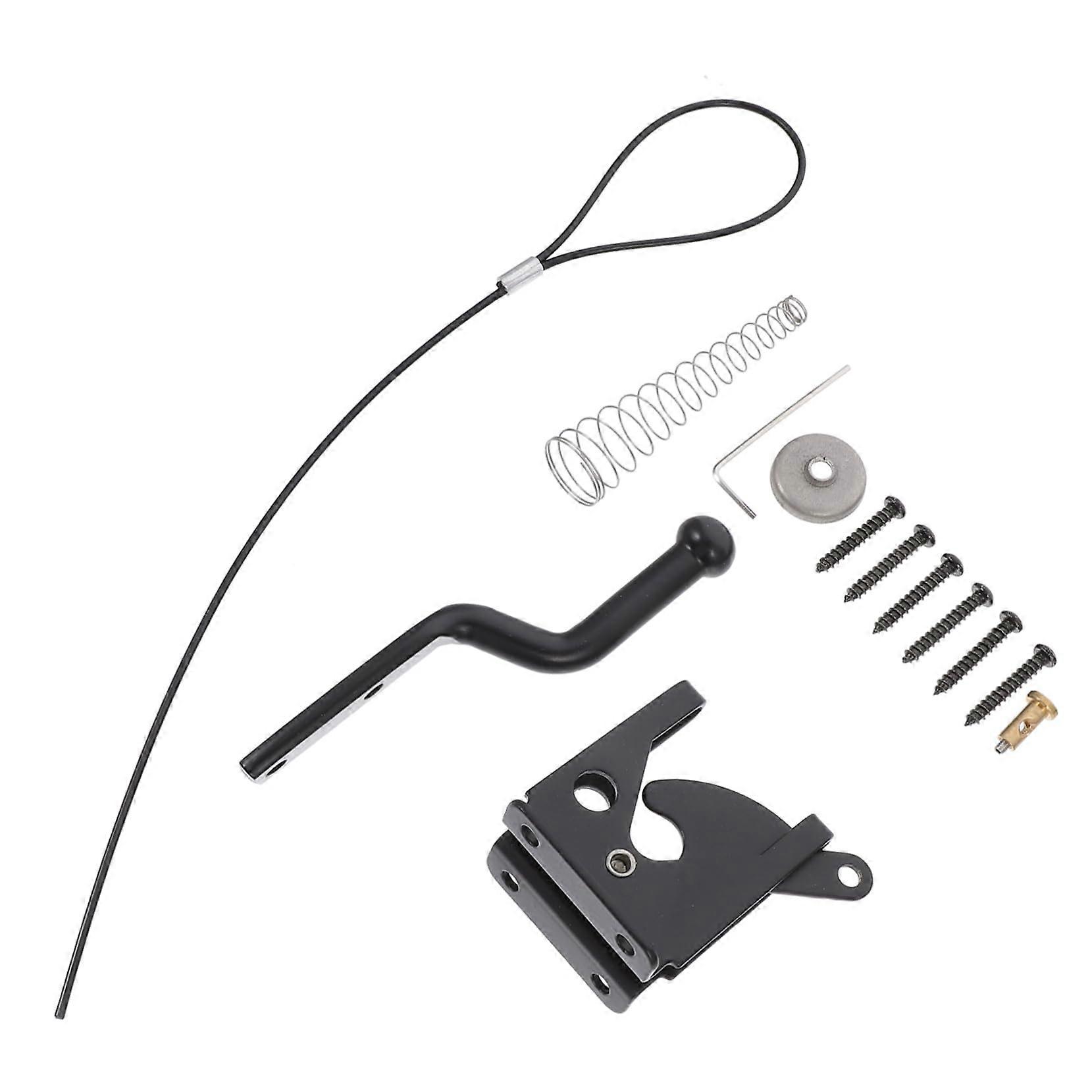 Heavy Duty Automatic Gate Latch for Fence Security, Lockable Gravity Design, Easy Install Set