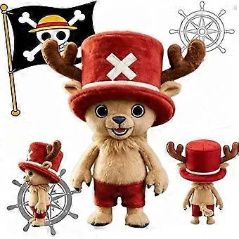 Anime One Piece Tony Tony Chopper, myk kosebamse, dukke, reinsdyr, gave, 26 cm.