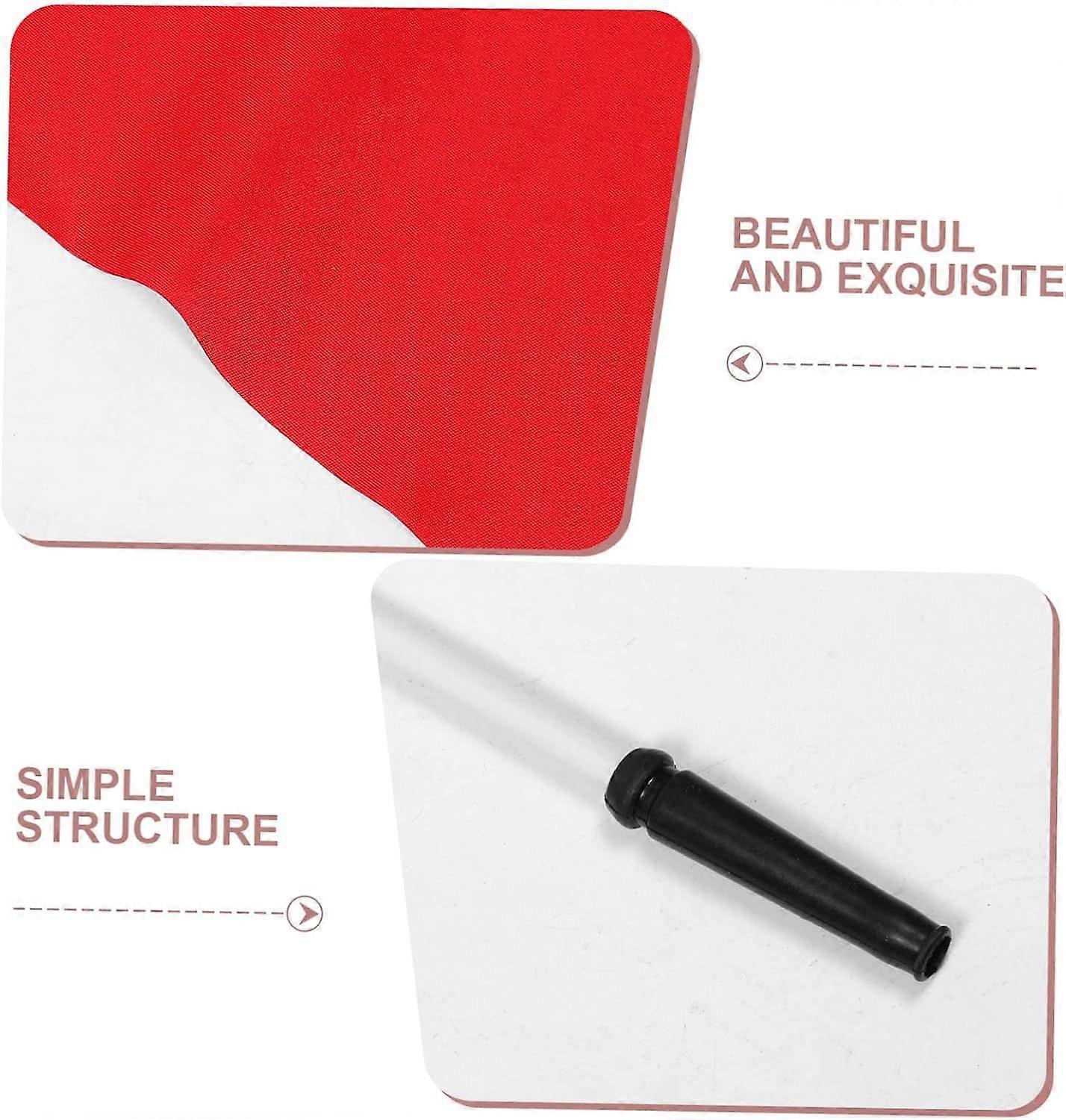 Safety Flag Pole Red Triangle Banner for Motorcycle