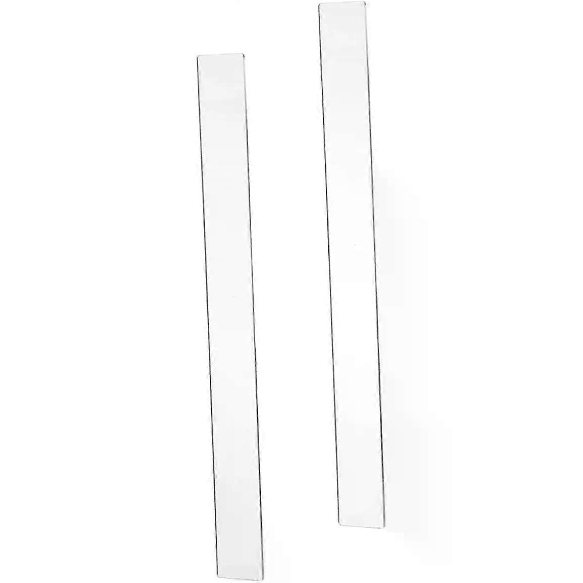 Rolling Pin Guides 2pcs for Dough Thickness Measuring