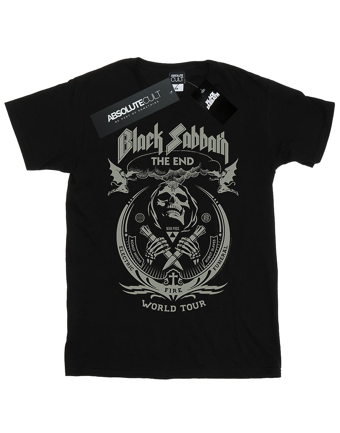 Rock Off Black Sabbath The End T-Shirt Uomo - 100% Cotone, Vestibilità Regolare