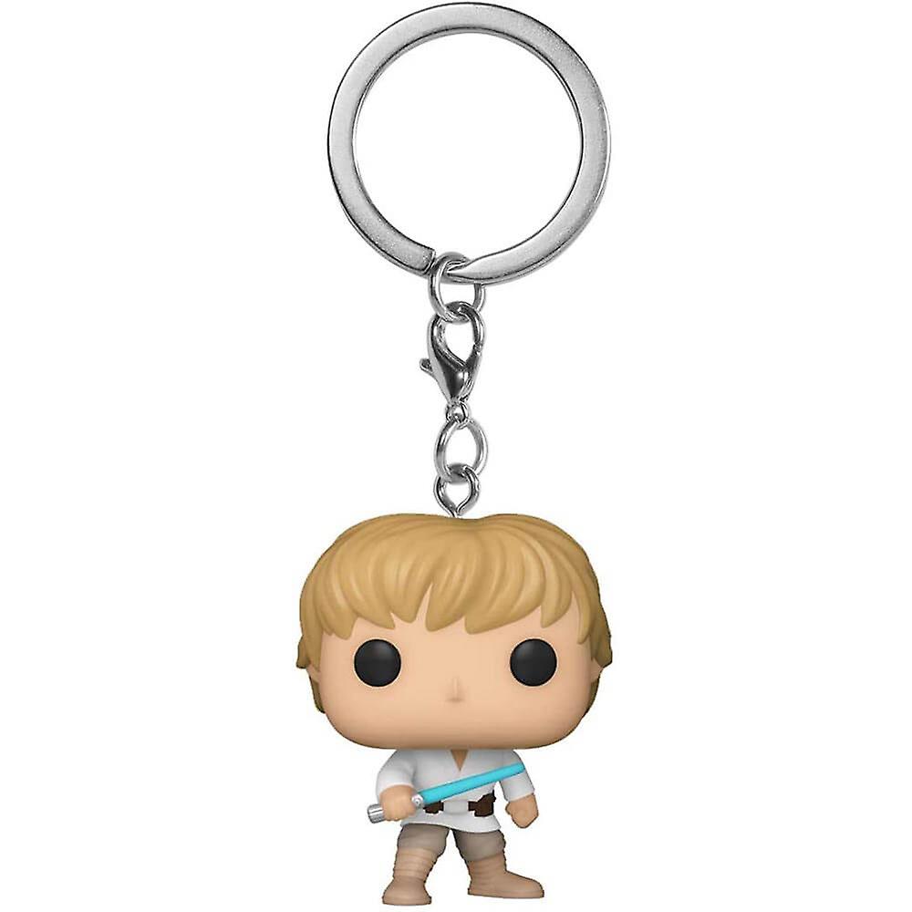 Adorable Star Wars Luke Skywalker 2" Funko Pocket Pop! Vinyl Keychain Accessory