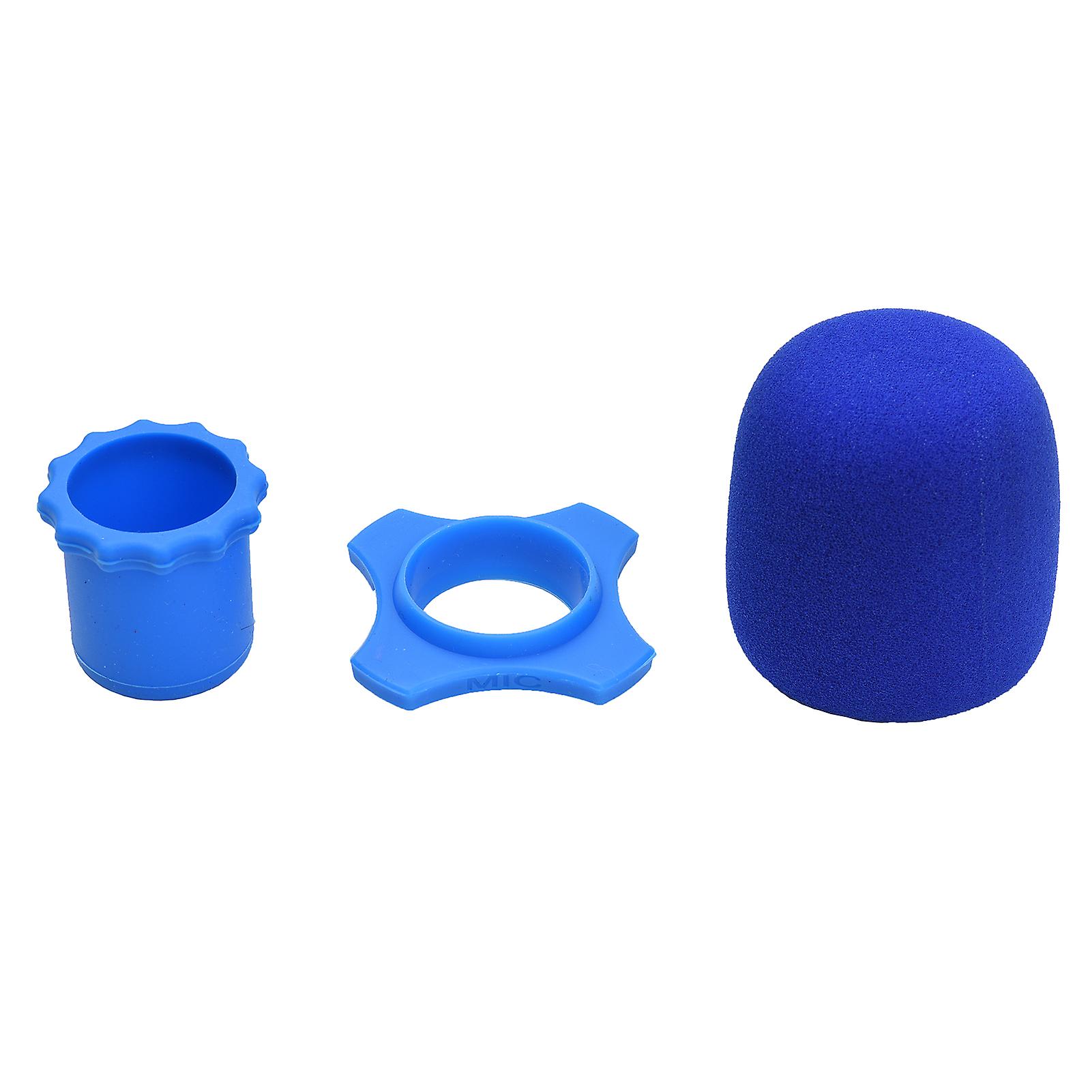 Microphone Protection Accessory Kit With Foam Windshield Anti-rolling