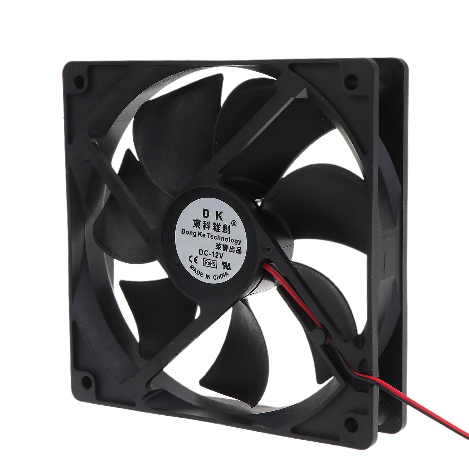 120mm Fan CPU Cooler Radiator 5/12/24V for DC Brushless 12025 ...