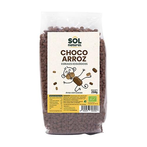 Bio choco rice cereals 250 g (Chocolate)