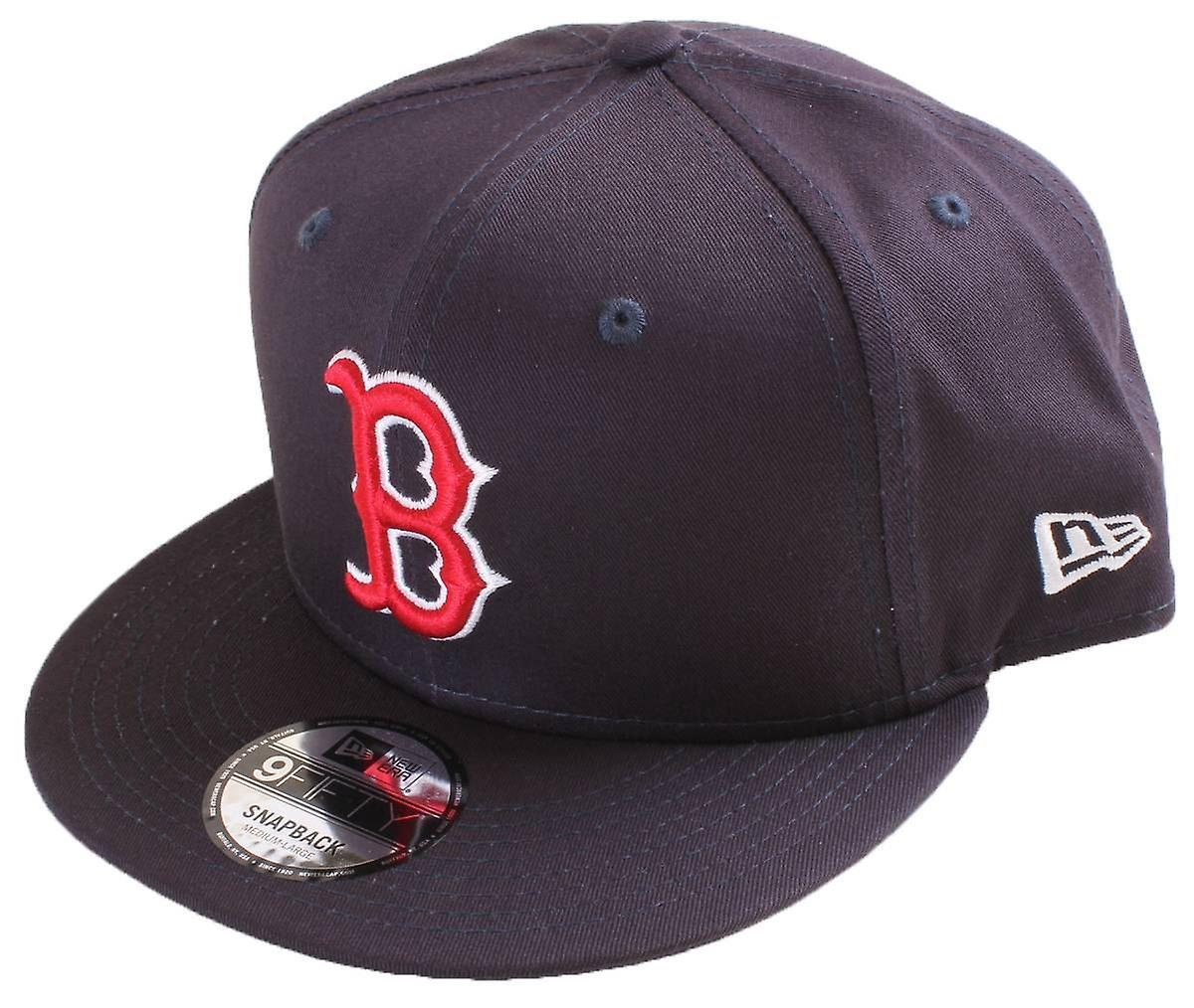 New Era MLB 9FIFTY Boston Red Sox Snapback - Navy/Red