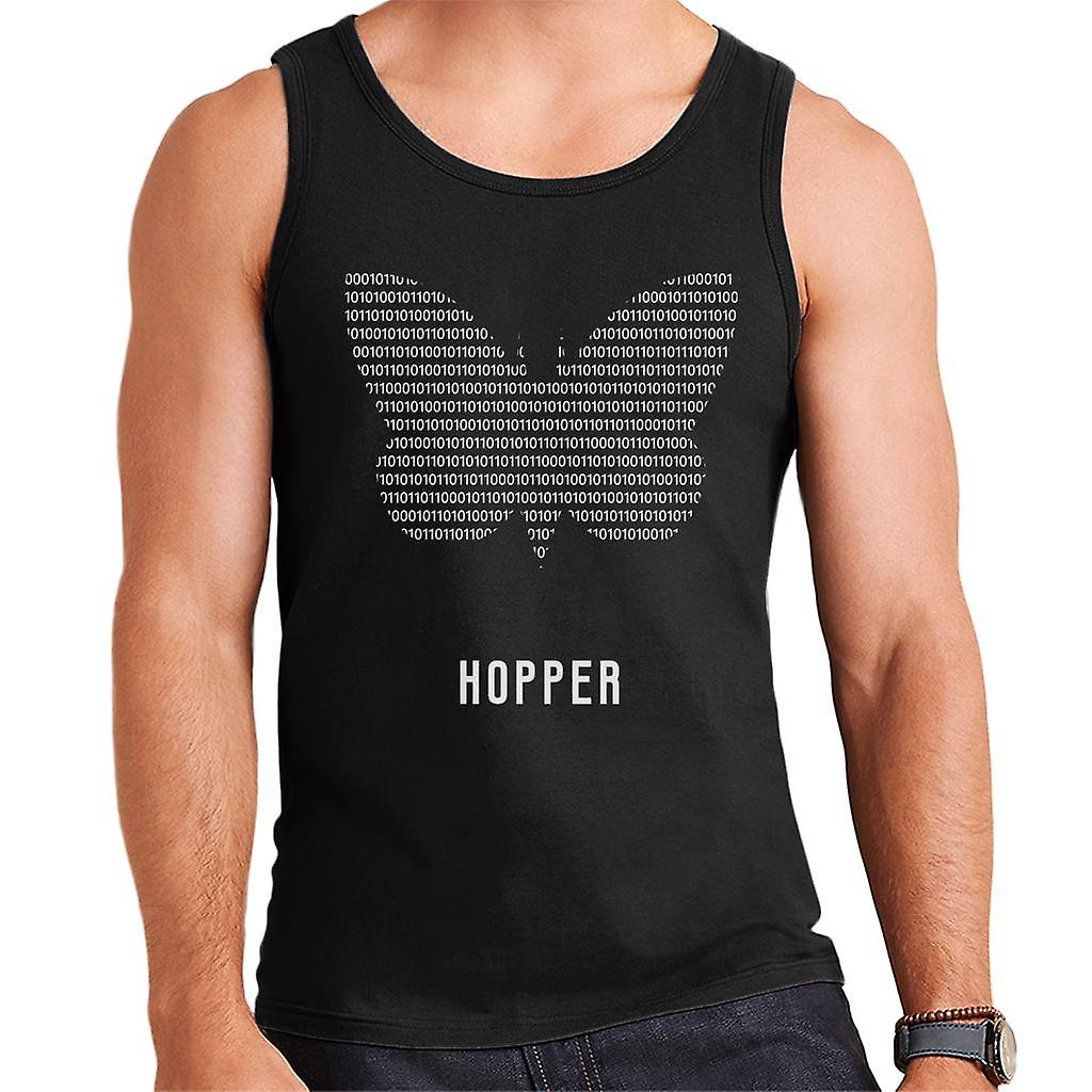 Maths And Science Butterfly Effect Binary Hopper Men's Vest