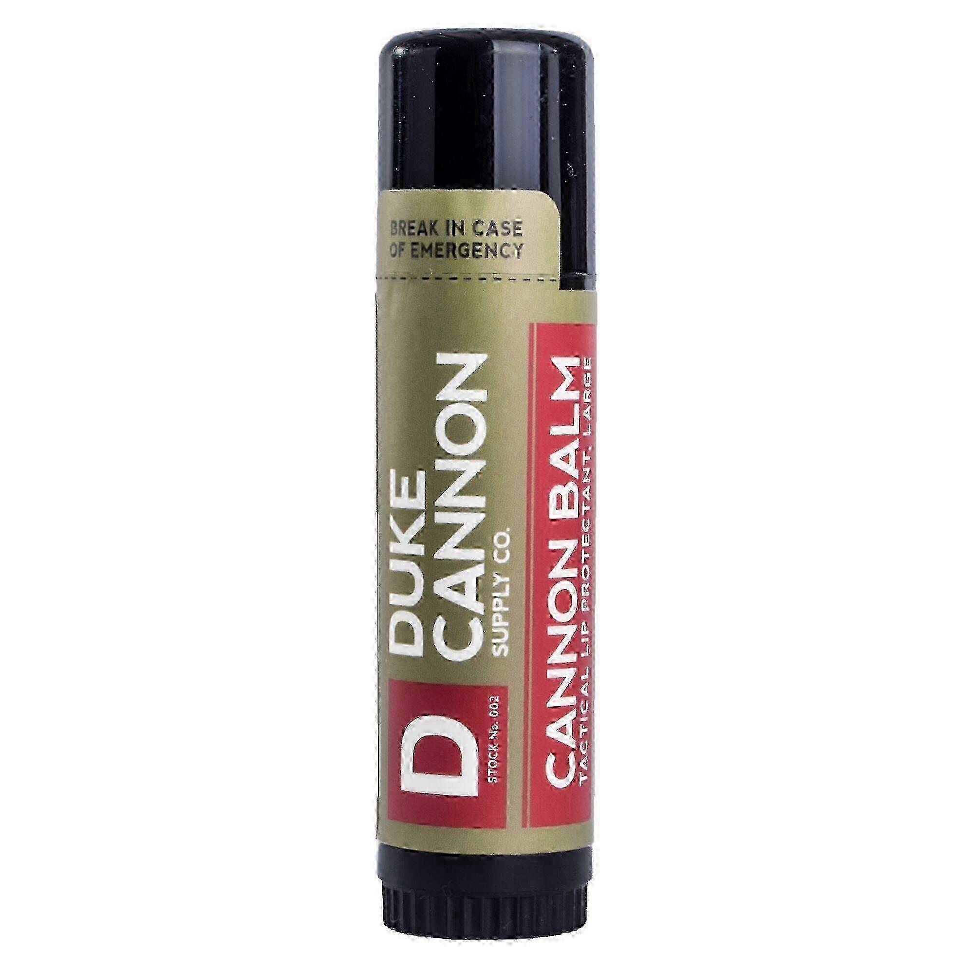Duke Cannon Offensively Large 有机蜂蜡润唇膏,新鲜薄荷,SPF 15,0.56 盎司