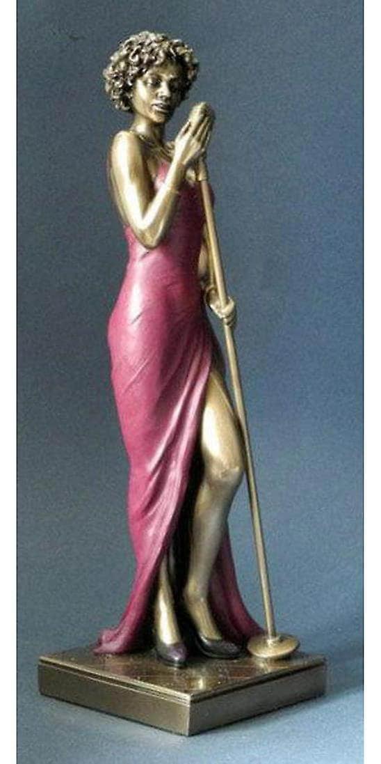Lady Singer Jazz Figurine By Allianceinteriorsltd