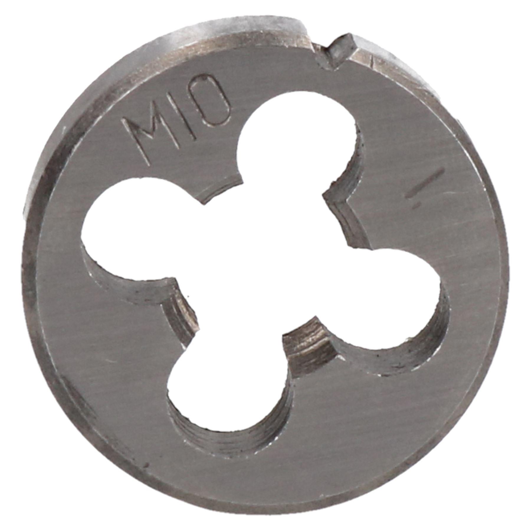 Metric Die Threading Tool M10 X 1.0 Die (25mm) Thread Cutter Tungsten Steel
