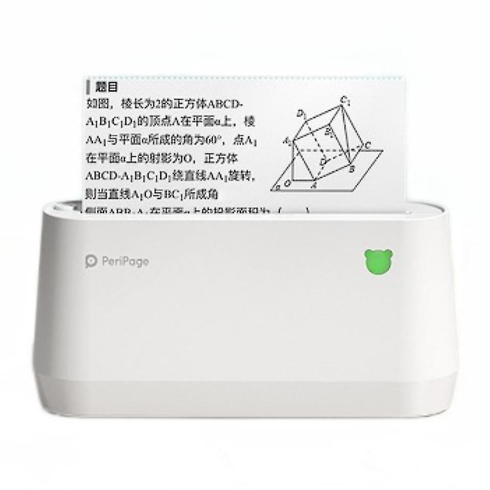 Printer For Wrong Questions, Small Test Paper Printer For Students At Home, Hand-held Bluetooth Prin