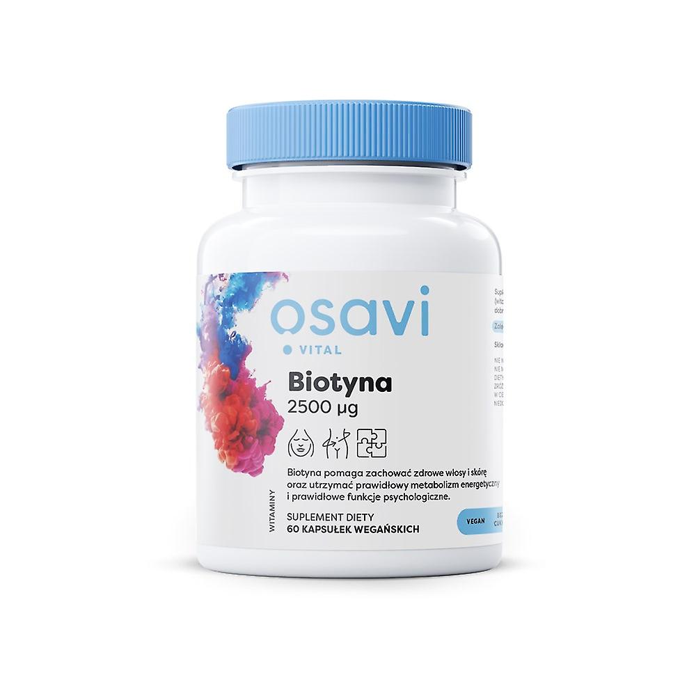 Osavi biotin 2500 mcg (60 capsules) 8724
