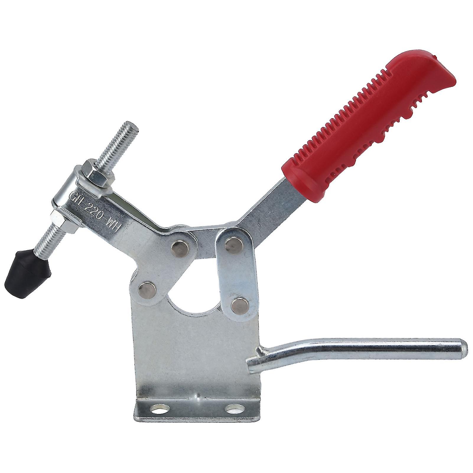 Hand Tool Toggle Clamp Chucking Power 400kg Plastic Handle Double Handle Clamp for Home Decoration Equipment Installation