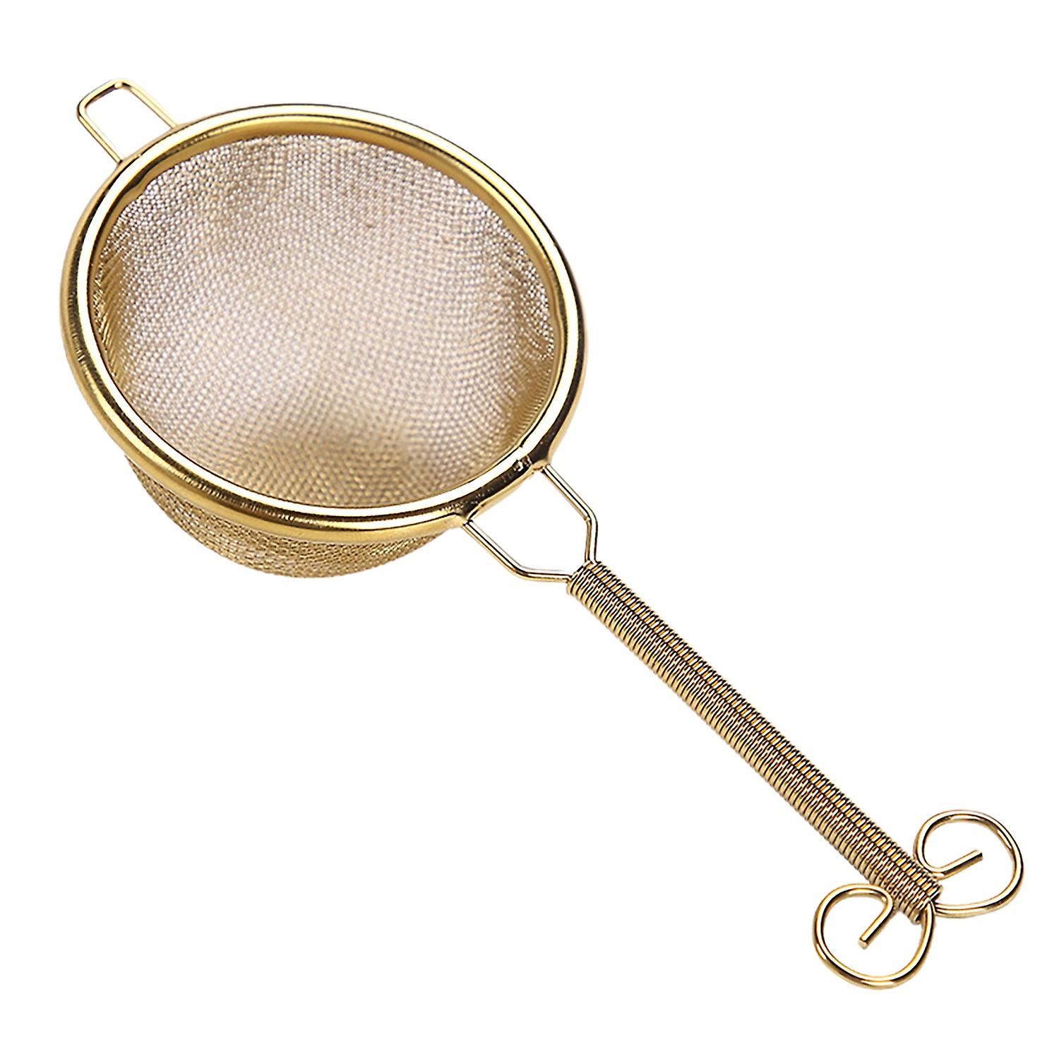 ZHOUBA Tea Strainer Handcrafted Fine Mesh Portable Non-stick Tea Leaf Filter Kitchen Supplies