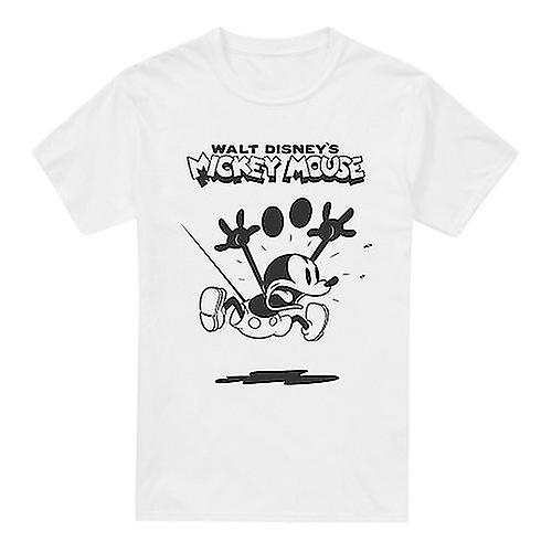 Mickey Mouse & Friends Mens Mickey Surprised T-Shirt