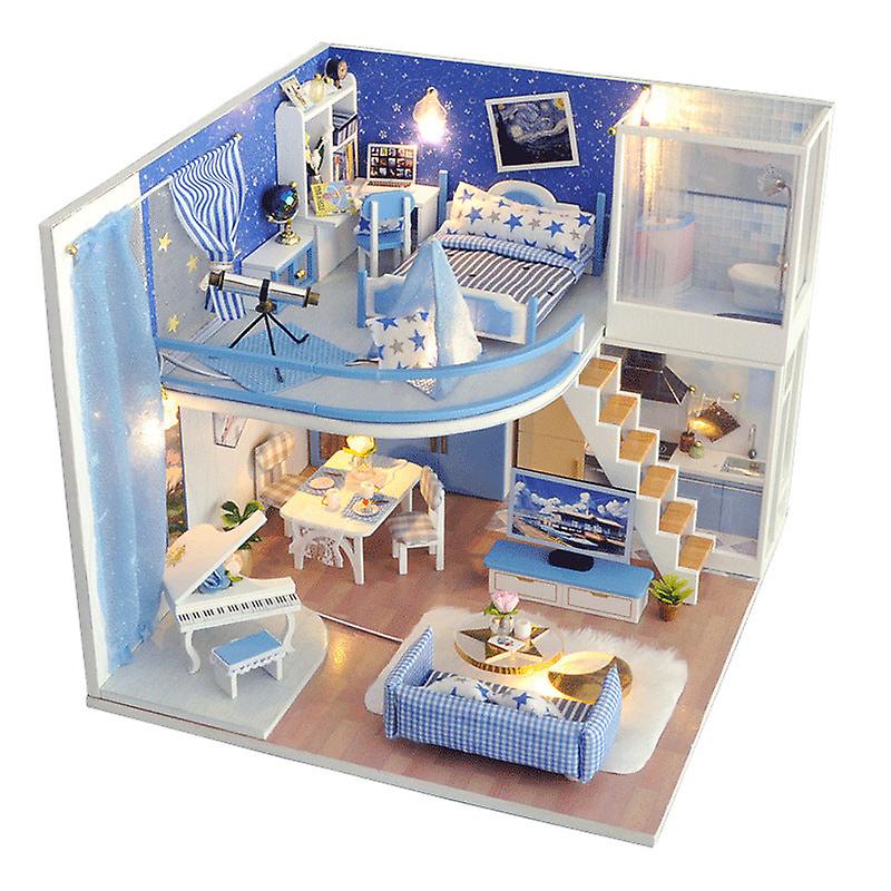 Hand-assembled Diy House Model Creative Gift Toys