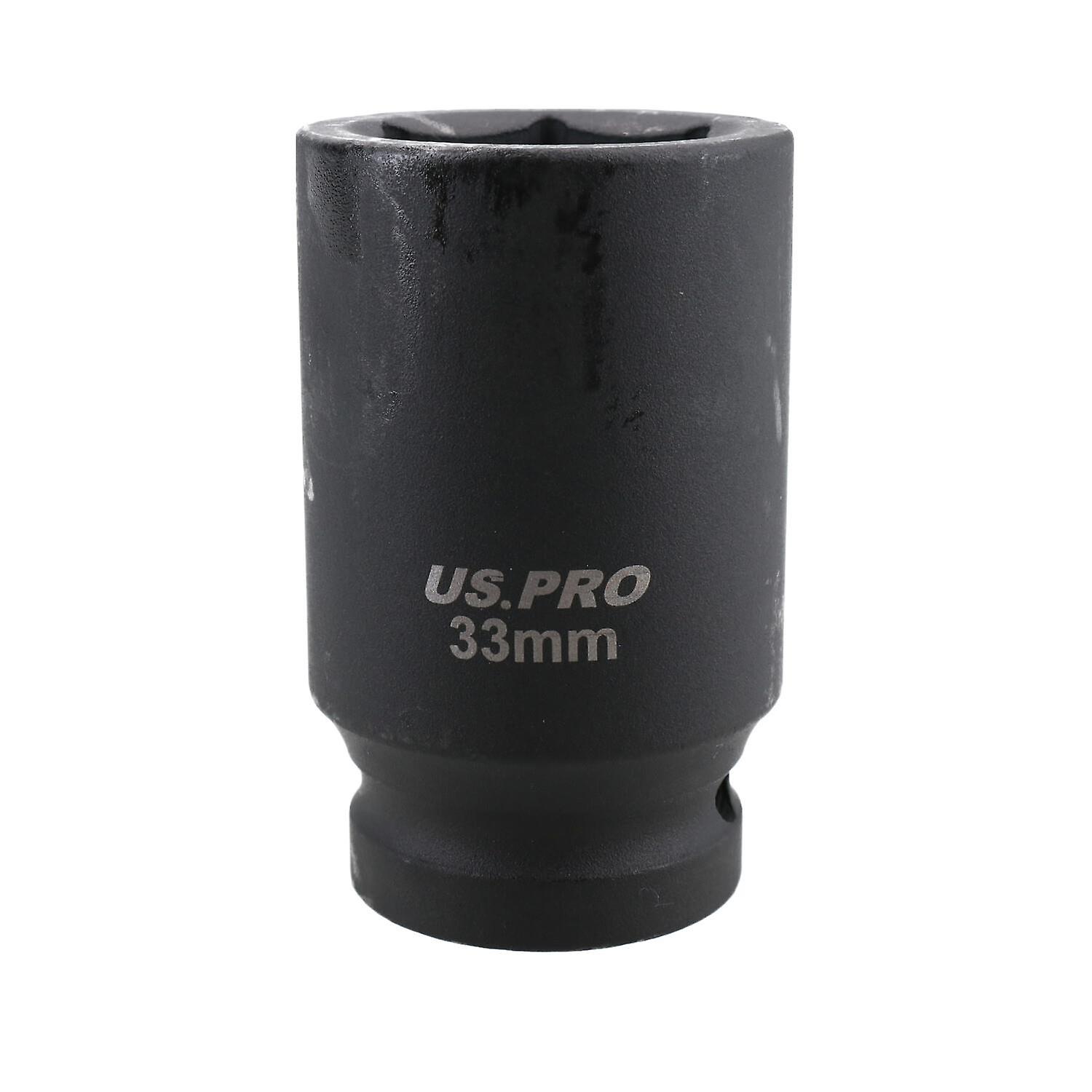 33mm Deep Impact Socket 3/4" Drive Single Hex 6 Point Chrome Vanadium Steel