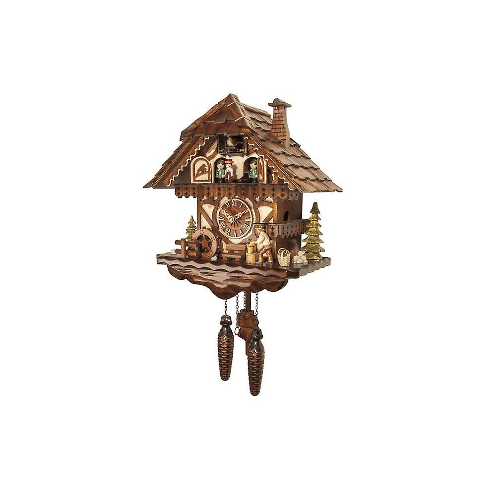 Engstler - 4671 QMT - Cuckoo Clock - Quartz - Walnut