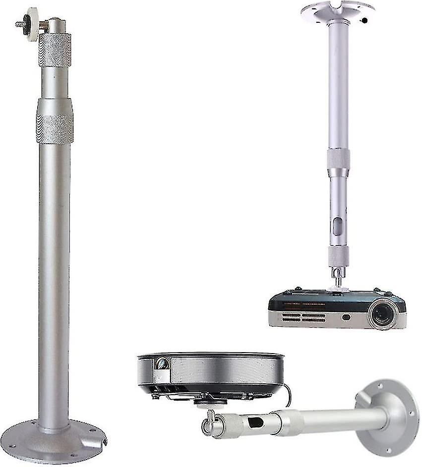 Projector Ceiling Wall Mount Bracket 20-40cm Projector Hanger Bracket Wall Bracket Rotatable Aluminum Alloy Ceiling Bracket