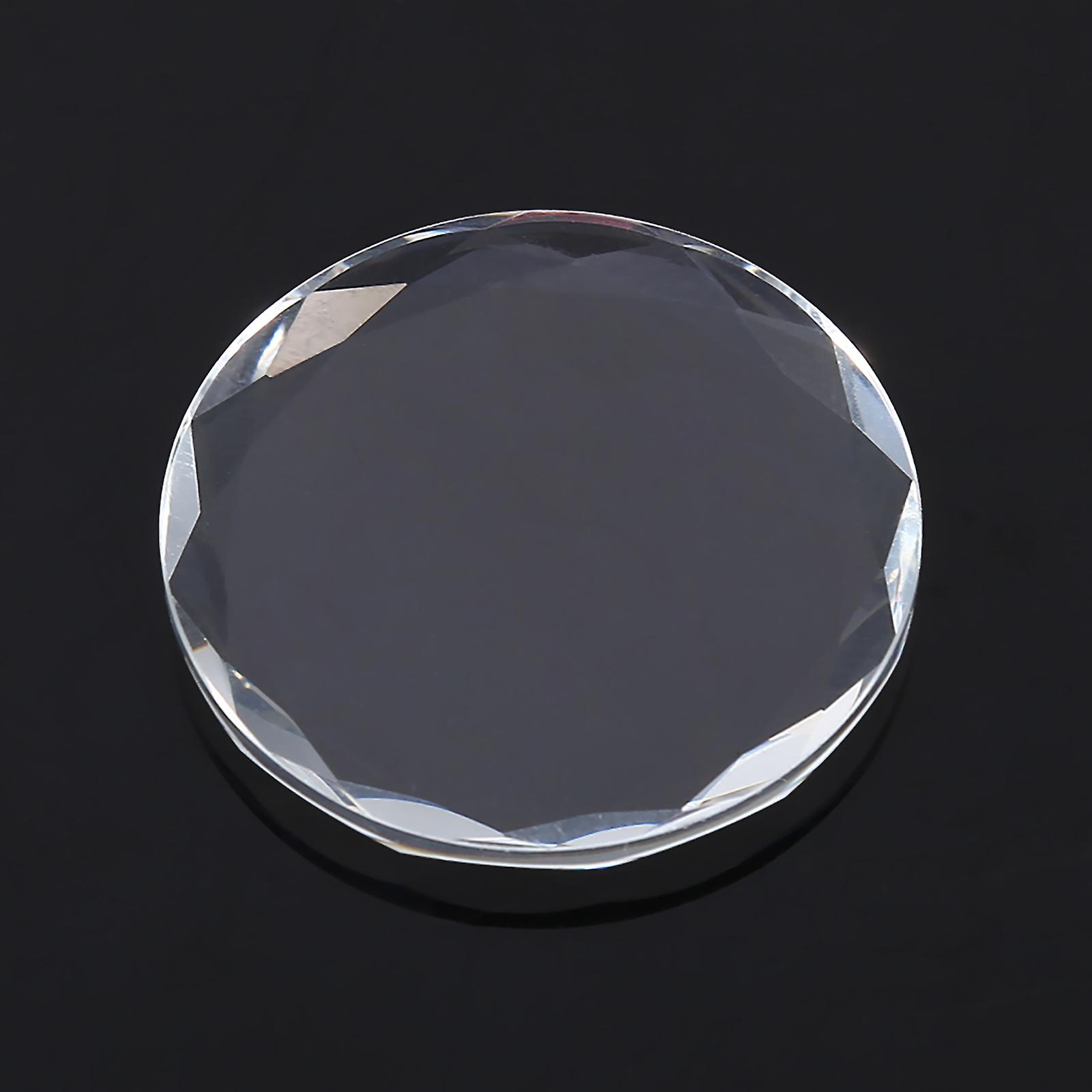 Round Crystal Eyelash Glue Holder Lash Separator Adhesive Glue Pallet Extensions