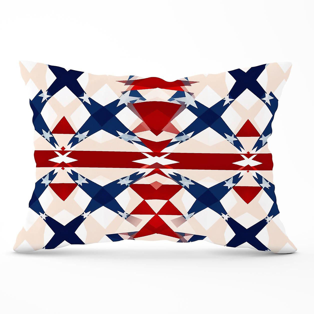 American Flag Abstract Pattern Cushions