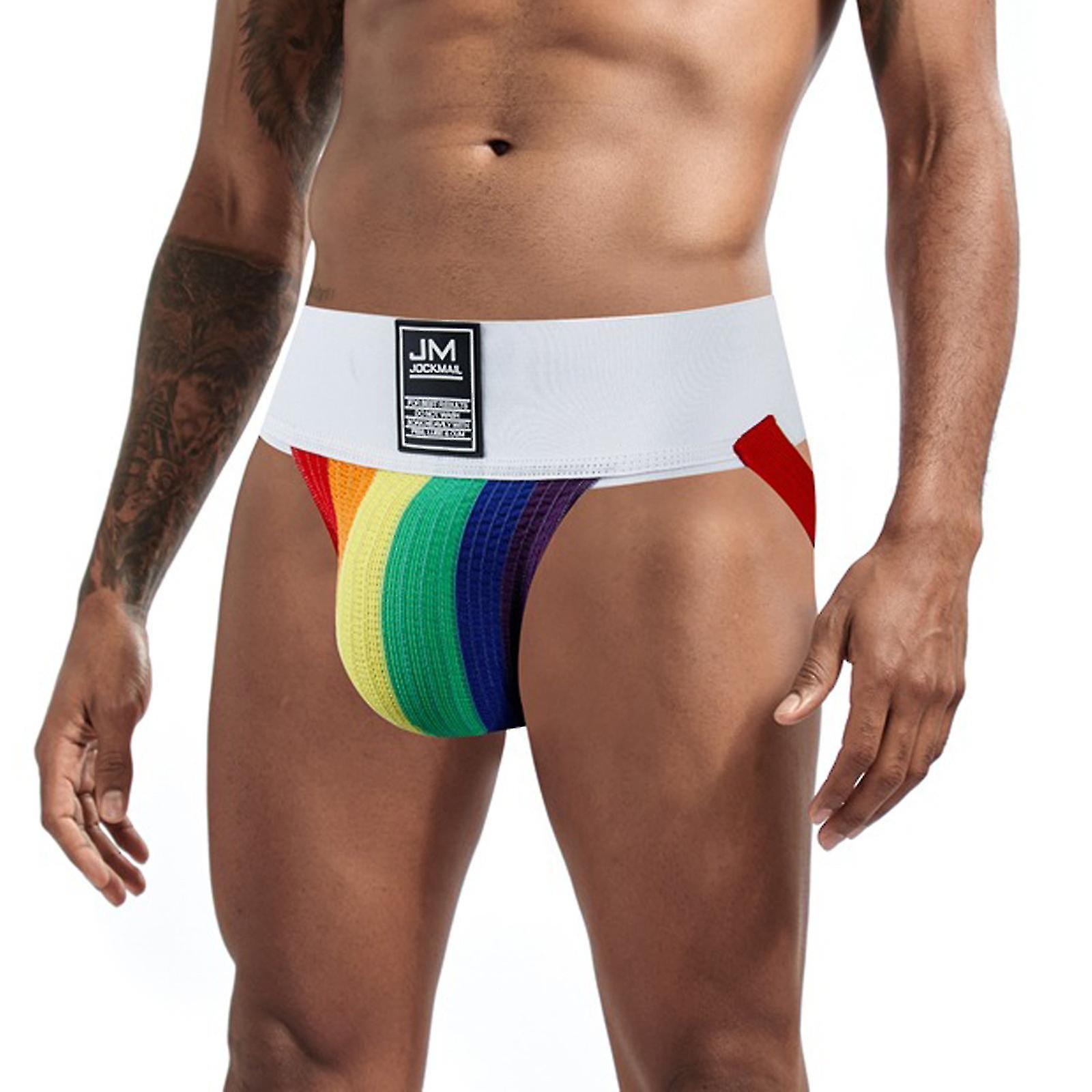 Underwear Men's Cotton Camouflage Printed Boxer Briefs Breathable Long Style Bd15566