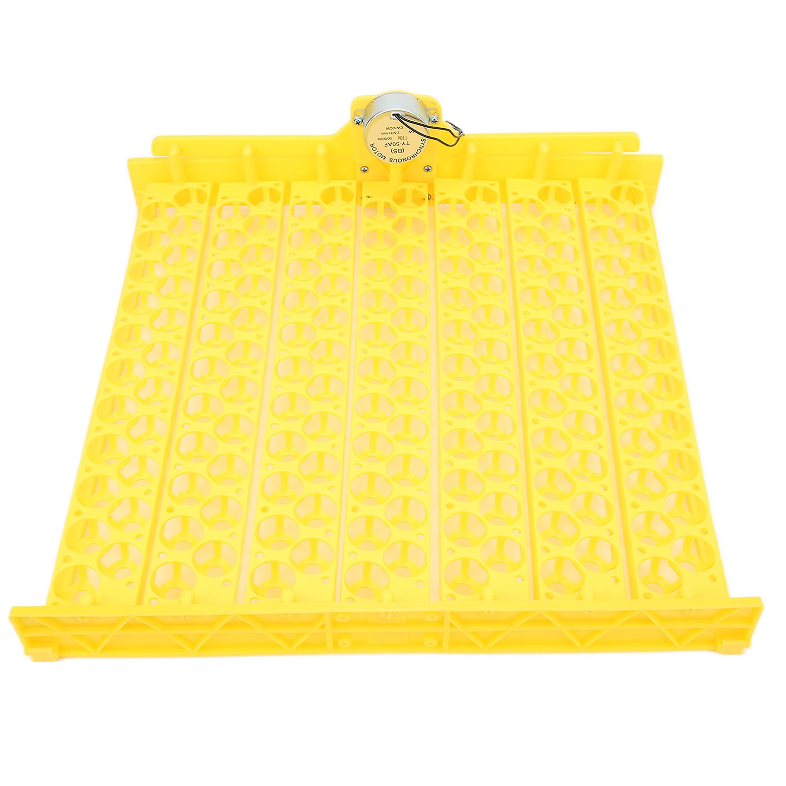 154pcs Fully Automatic Egg Incubation Tray HollowStyle Durable Egg Incubator Tray for Chicken Duck Quail(110V )