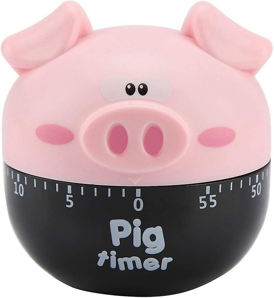 Cute Cartoon Pig Kitchen Timer Mechanical Timer Counter Cooking Timing Tool, Kitchen Timer Mini Time