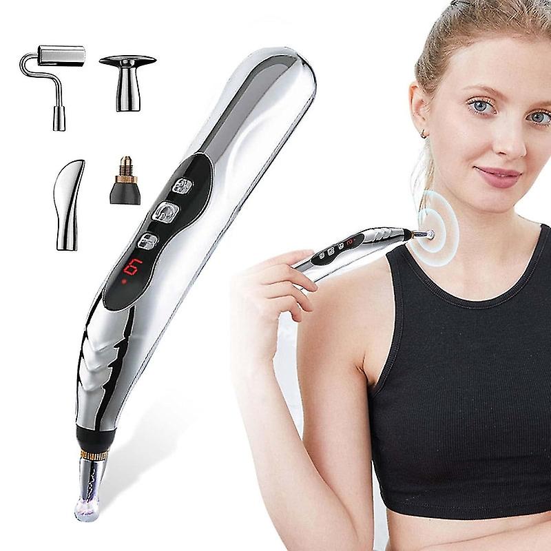 Acupuncture Pen, Electronic Acupuncture Pen Pain Relief Therapy Rechargeable Powerful Meridian Energ