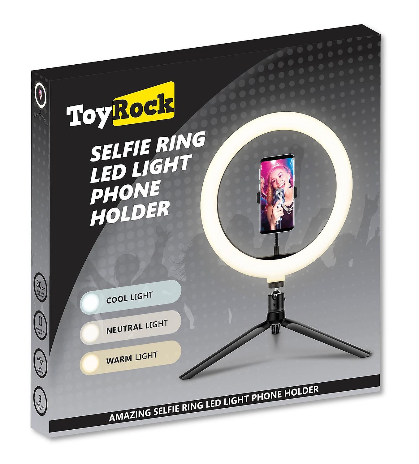 Ring light with stand