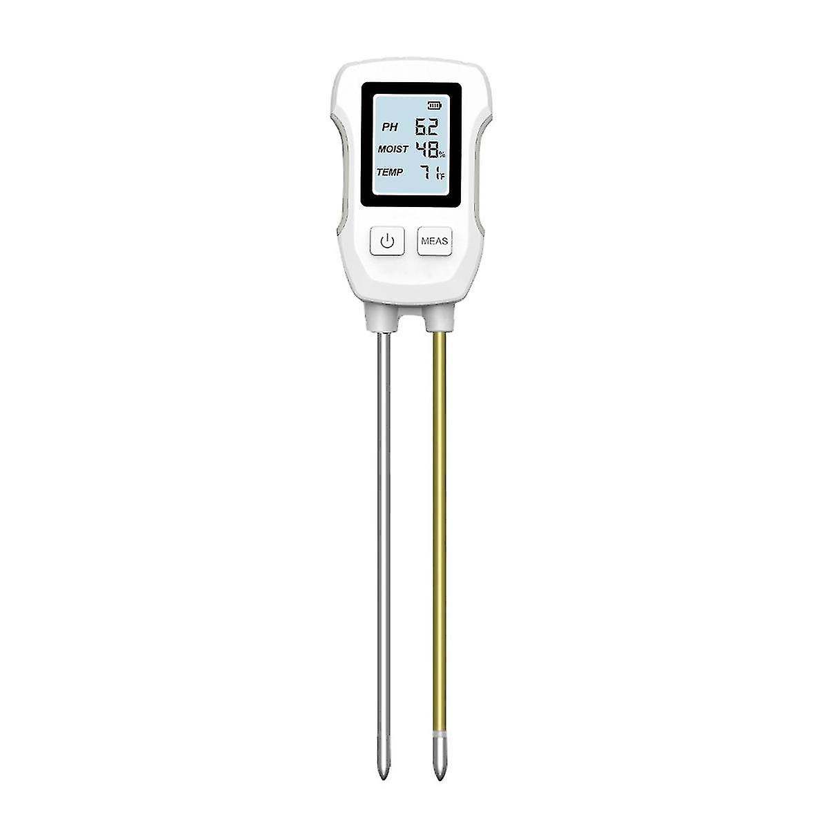 3 in 1 Soil Moisture Meter, Digital Plant Moisture Meter for Temperature/Soil Moisture/PH Meter, So