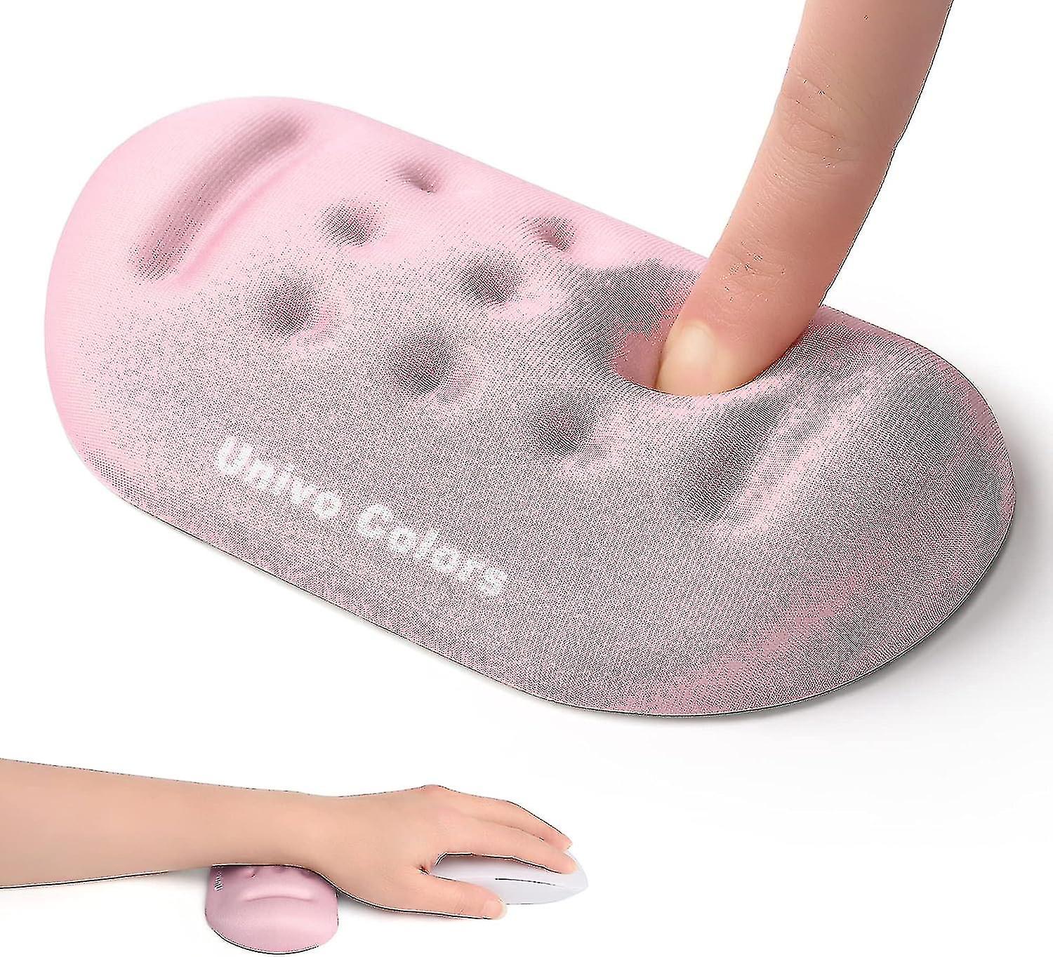 Superfine Memory Foam Keyboard Mouse Wrist Rest, Memory Foam Wrist Cushion Support Easy Typing & Pain Relief For Office - J