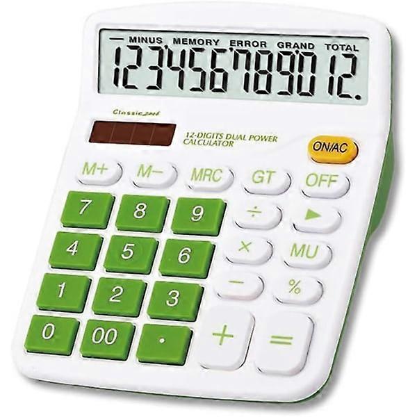 Basic Standard Calculator Large Solar Battery Calculator Double
