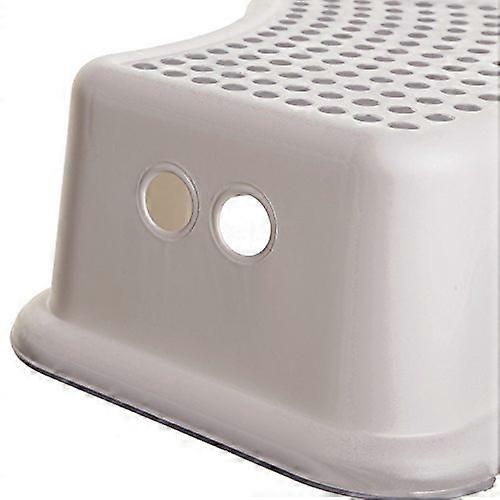 Step Stool Grey Dots, Toddler Potty Training Aid with Non Slip Base - Model L673