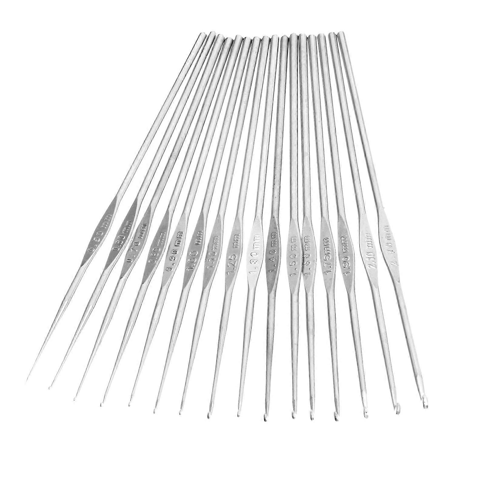 1pc Metal Handle Crochet Hook Knitting Needle 05-27mm Lace Crochet Needles Set Diy Knitting