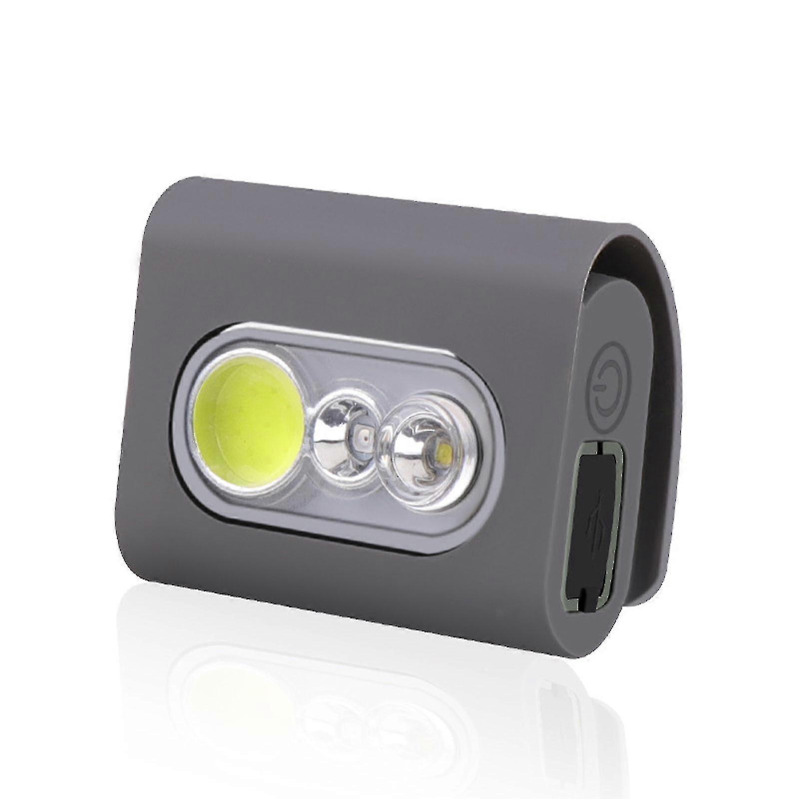 Lighting Modes Usb Rechargeable Jogging Light Walking Light Clothespin Light Running Light Fishing Lamp