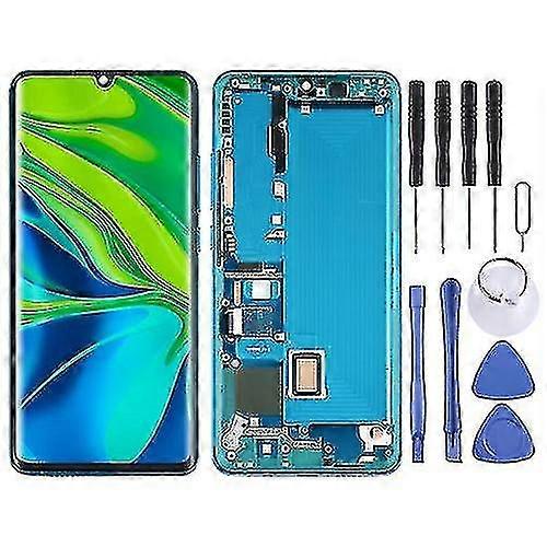 Xiaomi Mi Note 10 Pro Lcd Screen Replacement With Digitizer Complete Assembly And Frame+comp