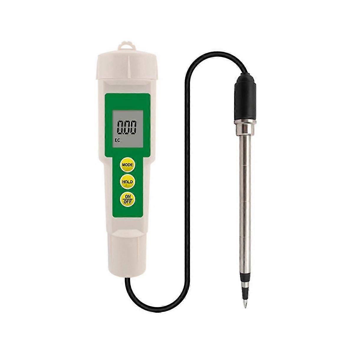 Ec-3185 Misuratore del suolo 3 In 1EC/TDS/CF Tester del suolo Digitale Pianta da giardino Temperatura del suolo Conduttività T