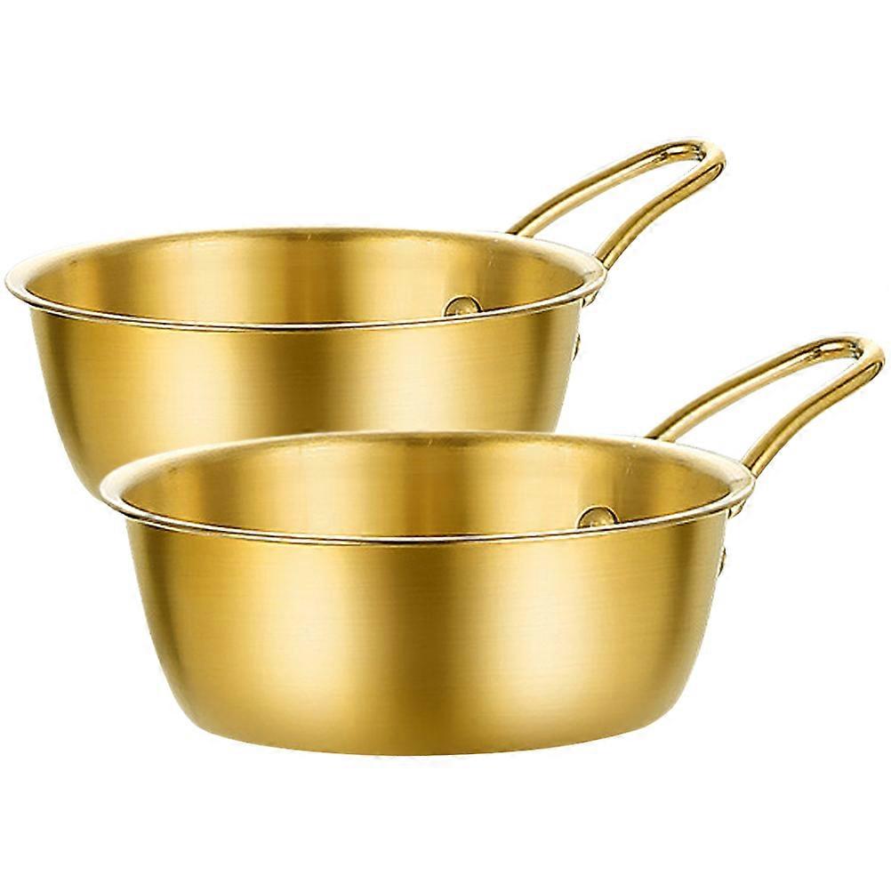 2pcs Household Sauce Dipping Bowls Drink Bowls Cold Wine Bowls Rice Wine Bowls