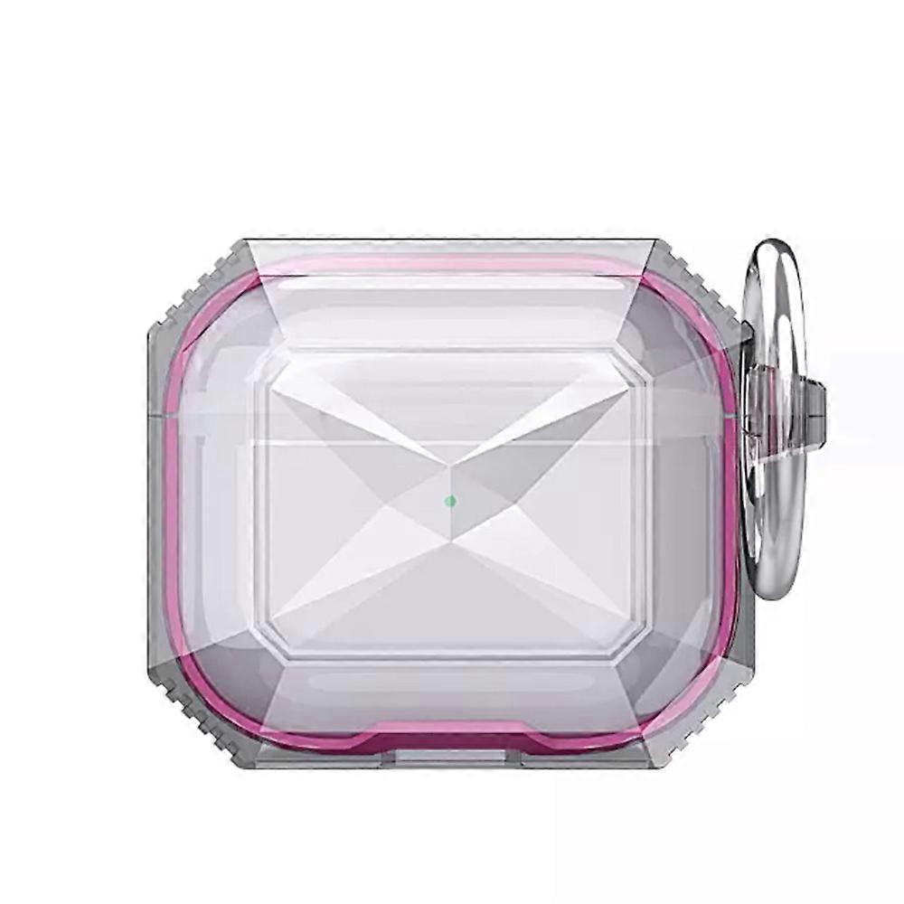 For AirPods 4 Case (2024),[Supports Wireless]Soft TPU+ Hard PC Cover Shockproof